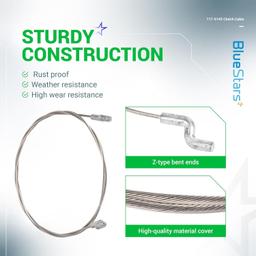 [Lifetime Warranty] 117-9145 Clutch Cable for Toro Snow Throwers thumbnail 3
