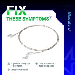 [Lifetime Warranty] 117-9145 Clutch Cable for Toro Snow Throwers thumbnail 5