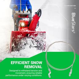 [Lifetime Warranty] 117-9145 Clutch Cable for Toro Snow Throwers thumbnail 8