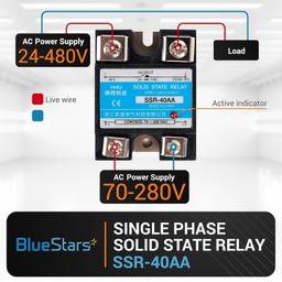 Solid State Relay SSR-40AA AC to AC thumbnail 5