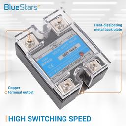 Solid State Relay SSR-40AA AC to AC thumbnail 6