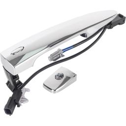 806469N00A Front Left Driver Exterior Door Handle Chrome thumbnail 0