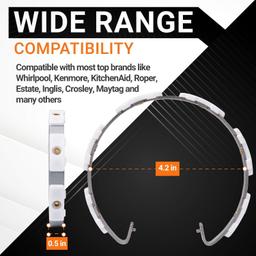 [Lifetime Warranty] 285790 Washer Clutch Lining Kit (6 Pads) - Compatible with Whirlpool Kenmore Maytag Washers - Replaces 285332 3354732 AP3094538 PS334642 2690 285141 285381 285421 285538, 285759 3354732 thumbnail 5