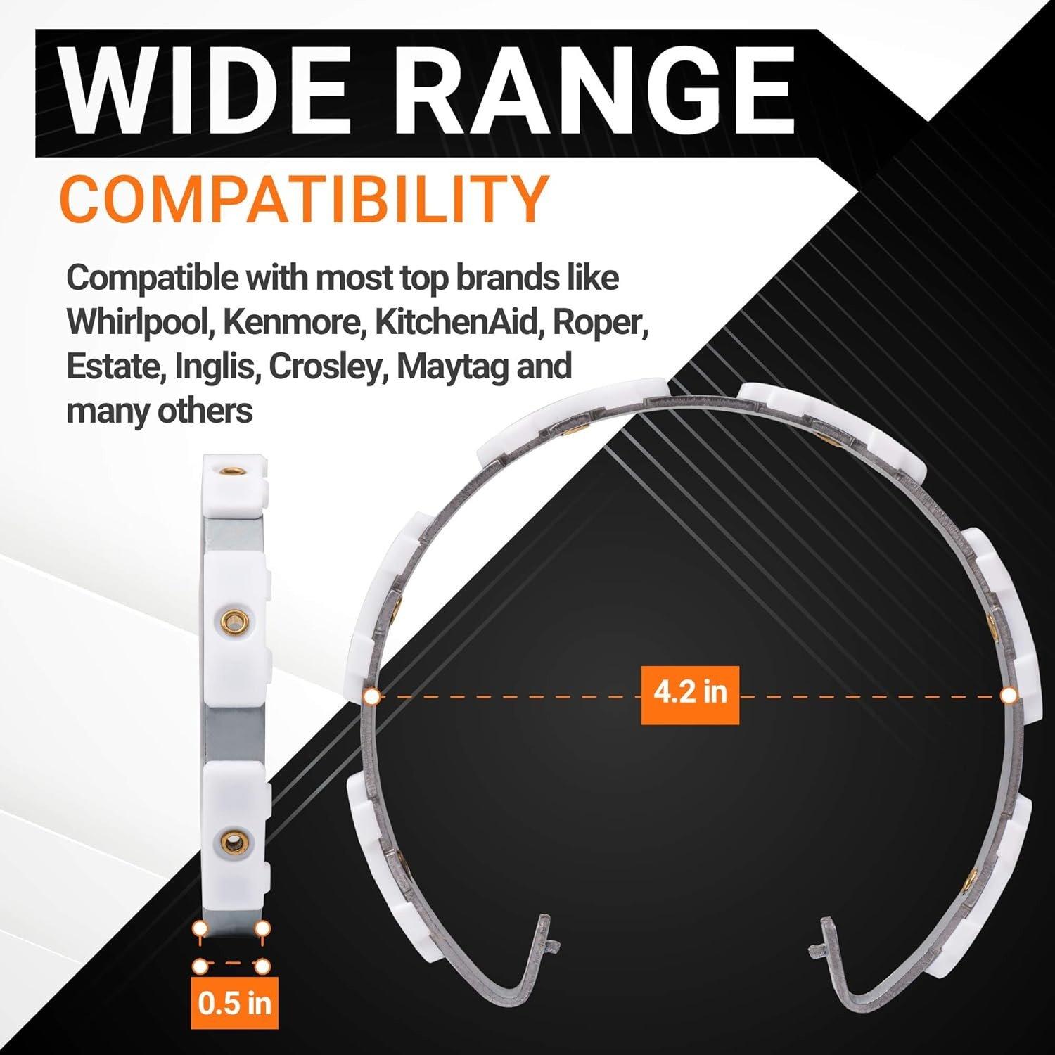 [Lifetime Warranty] 285790 Washer Clutch Lining Kit (6 Pads) - Compatible with Whirlpool Kenmore Maytag Washers - Replaces 285332 3354732 AP3094538 PS334642 2690 285141 285381 285421 285538, 285759 3354732 image 5