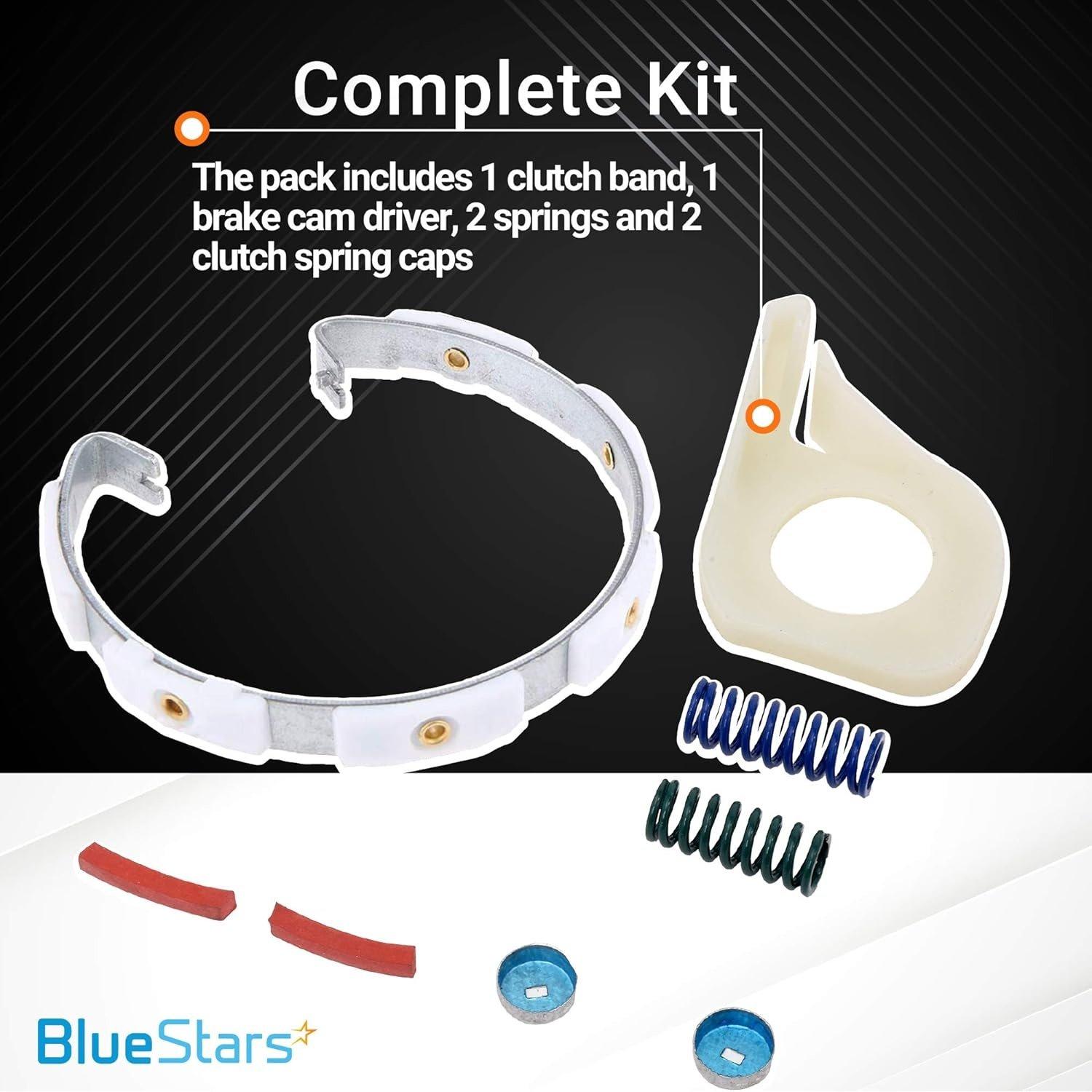 [Lifetime Warranty] 285790 Washer Clutch Lining Kit (6 Pads) - Compatible with Whirlpool Kenmore Maytag Washers - Replaces 285332 3354732 AP3094538 PS334642 2690 285141 285381 285421 285538, 285759 3354732 image 1