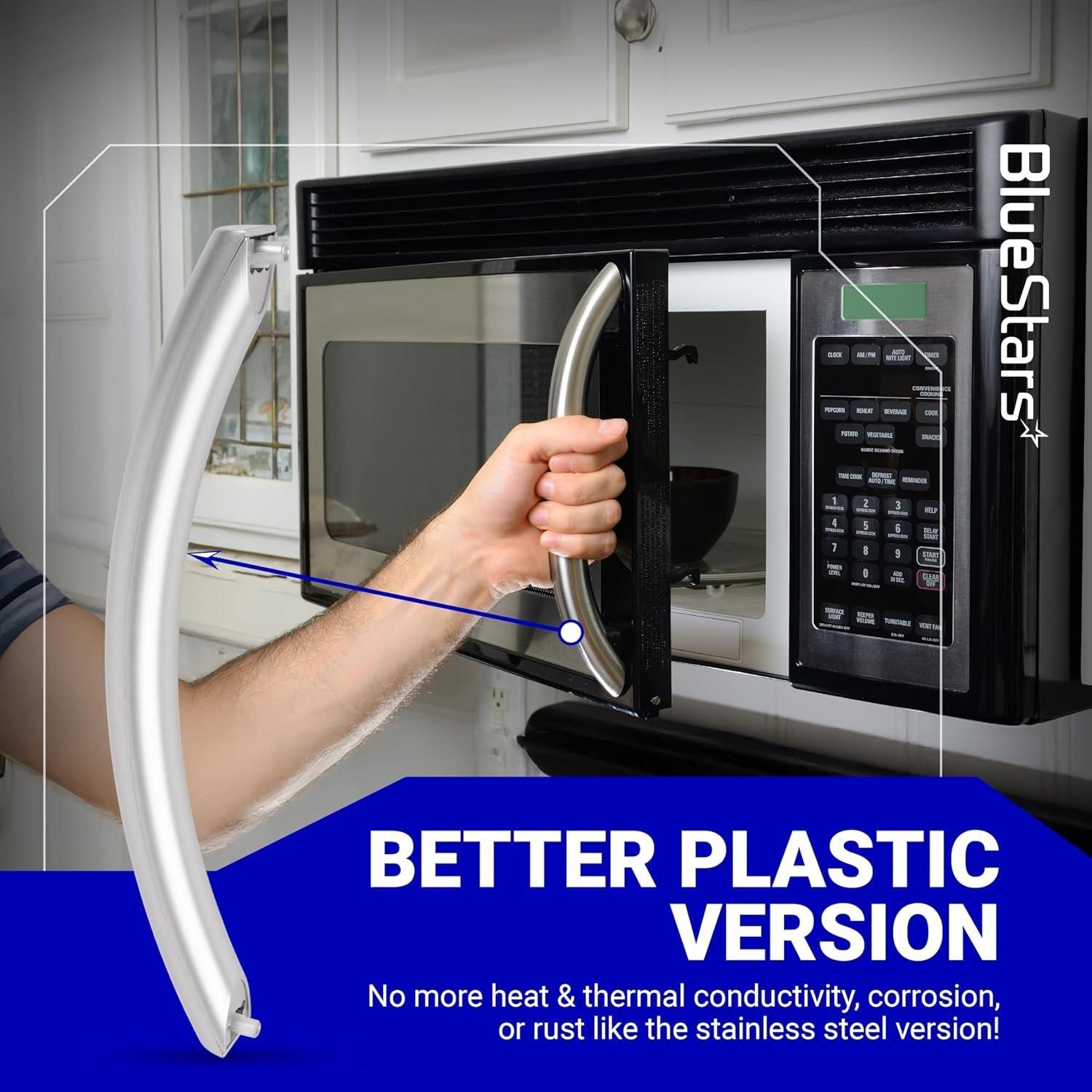 [Lifetime Warranty] ME16K3000AS DE94-02409C Microwave Door Handle - Fit for Samsung Microwave Ovens - Replaces 2309804 AP5578389 PS4239119 image 5