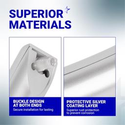 [Lifetime Warranty] ME16K3000AS DE94-02409C Microwave Door Handle - Fit for Samsung Microwave Ovens - Replaces 2309804 AP5578389 PS4239119 thumbnail 6