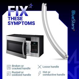 [Lifetime Warranty] ME16K3000AS DE94-02409C Microwave Door Handle - Fit for Samsung Microwave Ovens - Replaces 2309804 AP5578389 PS4239119 thumbnail 8