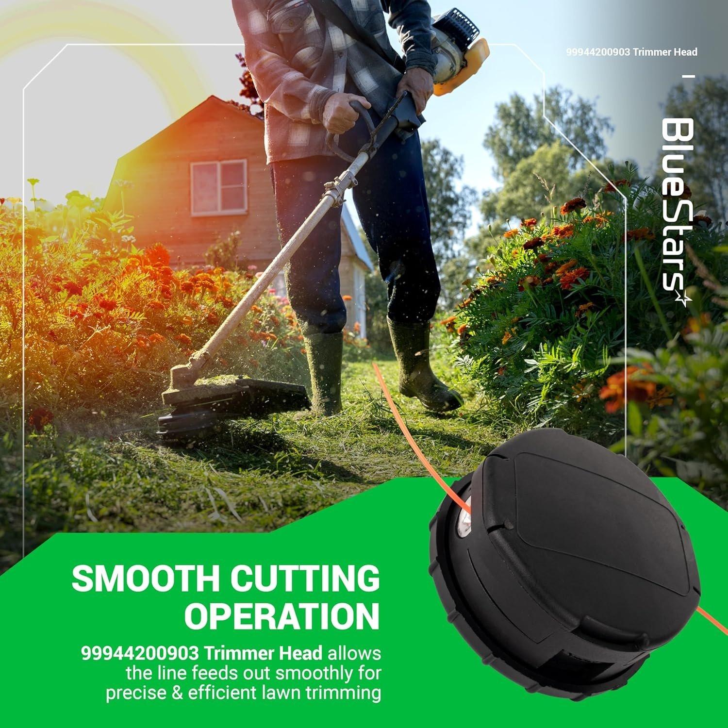 [Lifetime Warranty] 99944200903 Speed-Feed 450 Trimmer Head - Compatible with Echo SRM-266 SRM-266S SRM-266T SRM-266U SRM-280 SRM-280S SRM-280T - Replaces X047000940 - Pack of 2 image 8