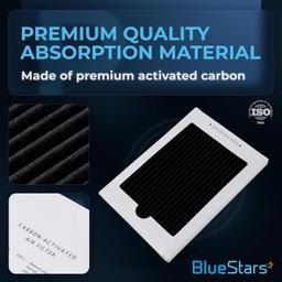 [Lifetime Warranty] EAFCBF Refrigerator Air Filter Replacement - Compatible with Frigidaire & Electrolux Paultra PureAir Ultra RAF1150 242061001 242047801 242047804 - Pack of 4 thumbnail 1