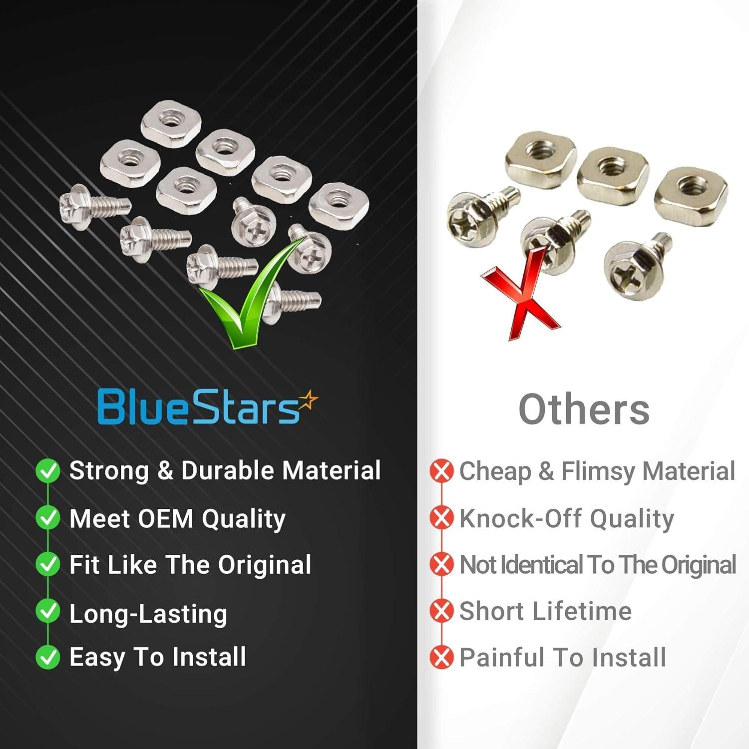 [Lifetime Warranty] 279393 Dryer Terminal Block Screw Kit Replacement - Compatible with Whirlpool Kenmore Maytag Dryers - Replaces 279393D 279393VP AP3020386 3184 PS334188 - Pack of 6 image 2