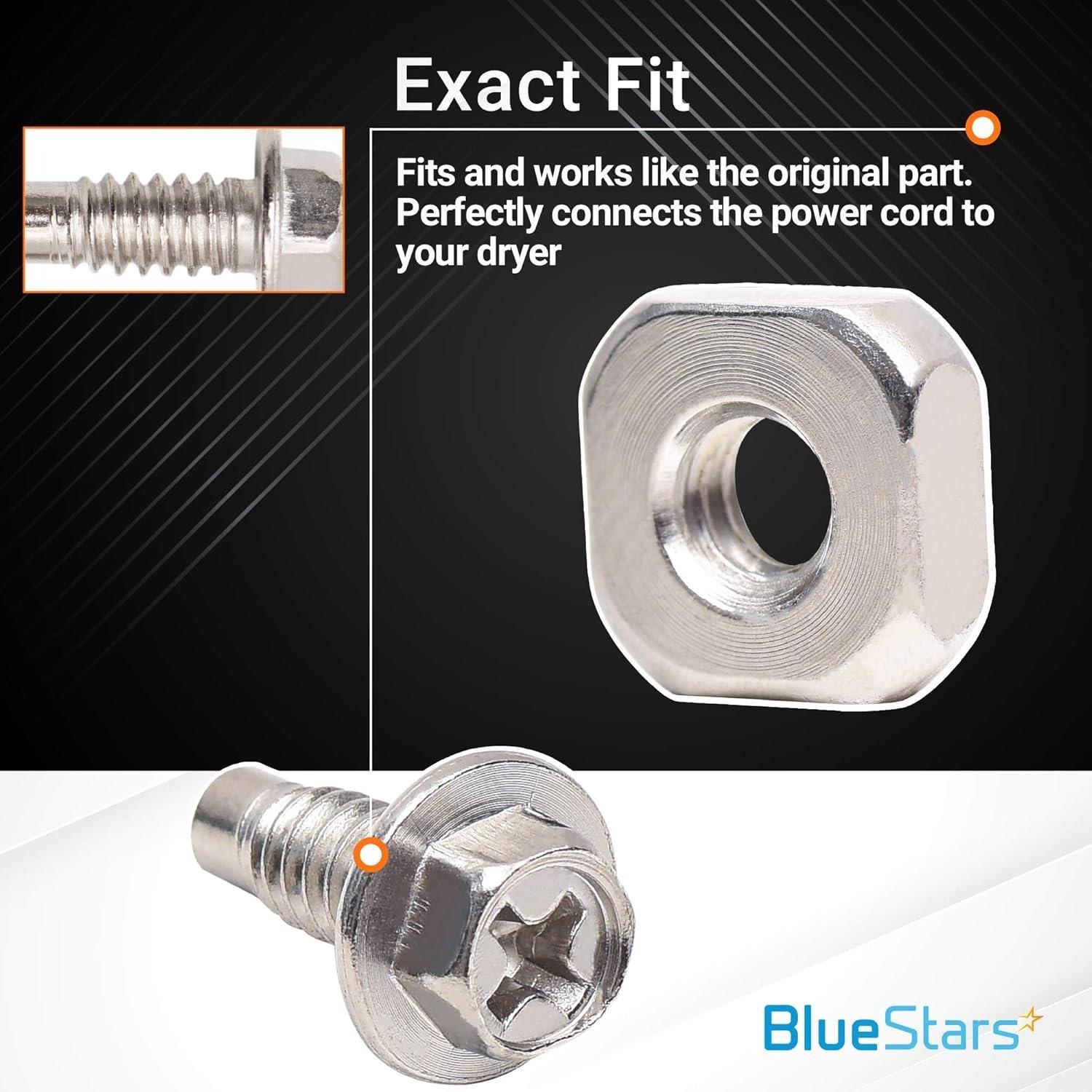 [Lifetime Warranty] 279393 Dryer Terminal Block Screw Kit Replacement - Compatible with Whirlpool Kenmore Maytag Dryers - Replaces 279393D 279393VP AP3020386 3184 PS334188 - Pack of 6 image 5