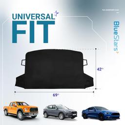 [Lifetime Warranty] 69"x42" Windshield Cover for Ice and Snow thumbnail 1