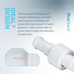 D20 Pool Cleaner Hose Swivel & D15 Hose Nut Kit thumbnail 3