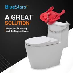 3" Toto Toilet Flapper - Pack of 4 thumbnail 1