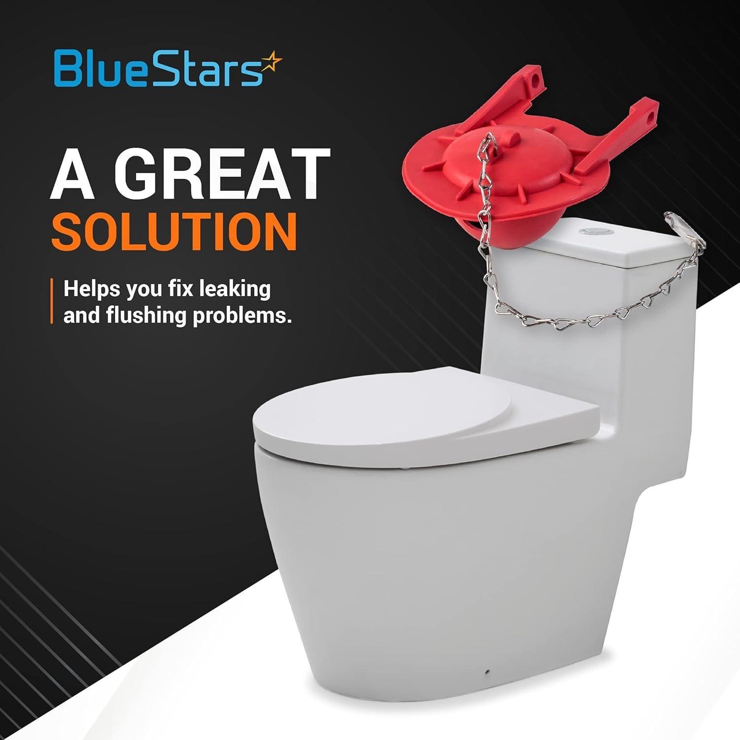 3" Toto Toilet Flapper - Pack of 4 image 1