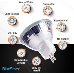 MR11 GU4 Halogen Bulb 12V 20W - Pack of 10 thumbnail 2