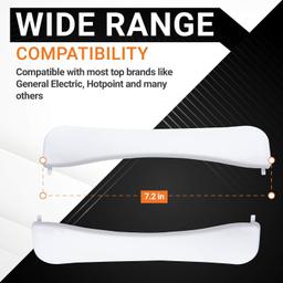 [Lifetime Warranty] WE01X20419 Dryer Door Handle Replacement for GE & Hotpoint Dryers â€“ Replaces WE1M463 WE01M0463 WE1M1026 175D1372 PS9494490 thumbnail 4