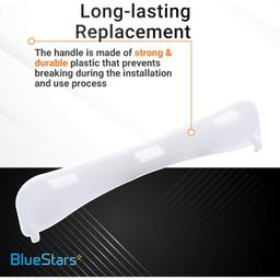 [Lifetime Warranty] WE01X20419 Dryer Door Handle Replacement for GE & Hotpoint Dryers â€“ Replaces WE1M463 WE01M0463 WE1M1026 175D1372 PS9494490 thumbnail 2