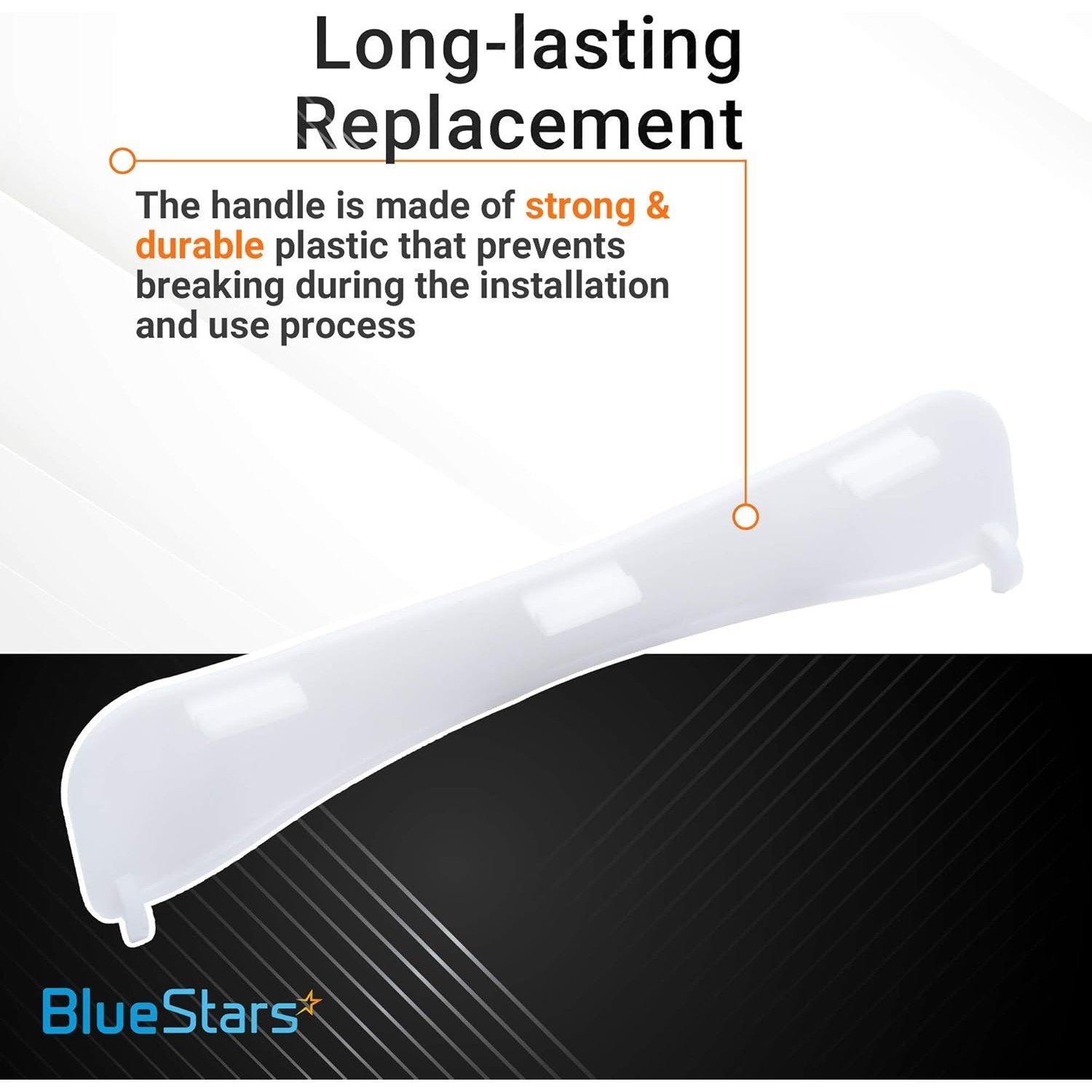 [Lifetime Warranty] WE01X20419 Dryer Door Handle Replacement for GE & Hotpoint Dryers â€“ Replaces WE1M463 WE01M0463 WE1M1026 175D1372 PS9494490 image 2