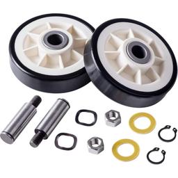 [Lifetime Warranty] 12001541 303373K Dryer Drum Support Roller Kit - Compatible with Maytag Crosley Jenn-Air Dryers - Replaces 303373 3-3373 Y303373 12001541VP W10116741 - Pack of 2 thumbnail 0
