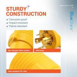 [Lifetime Warranty] L14-30P to 14-50R Adapter thumbnail 5