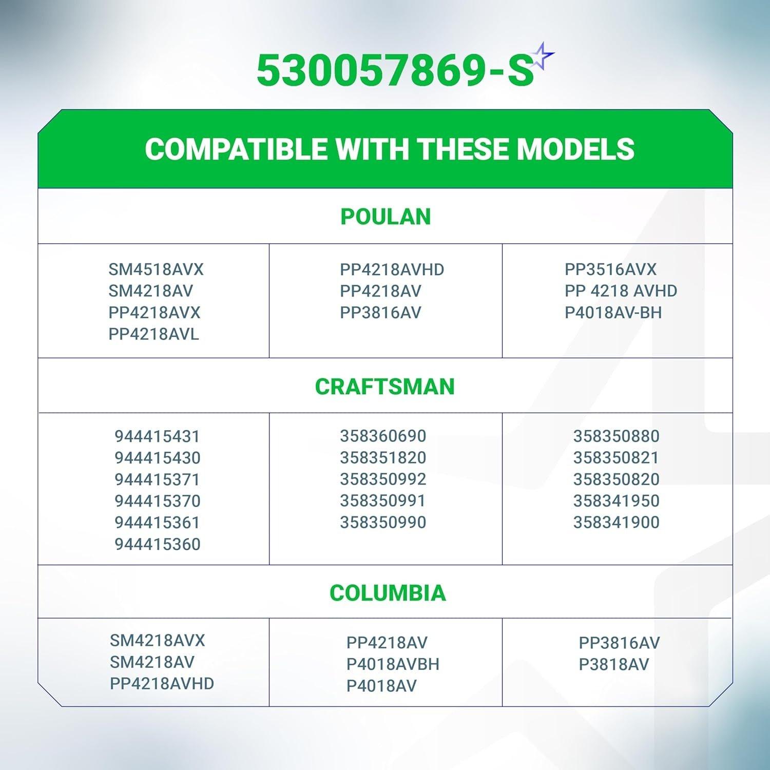 [Lifetime Warranty] 530057869 Air Filter For Poulan P3818AV P4018AV image 3