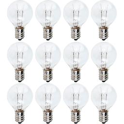 [Lifetime Warranty] G30 E12 20W Bulbs for Middle Size Scentsy Warmers, Pack of 12 thumbnail 0