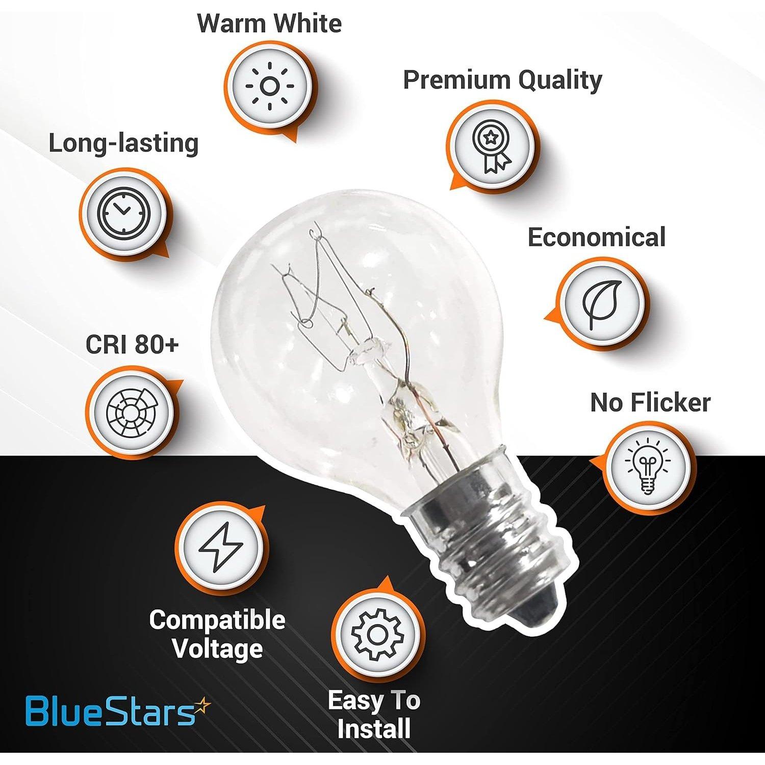 [Lifetime Warranty] G30 E12 20W Bulbs for Middle Size Scentsy Warmers, Pack of 12 image 6