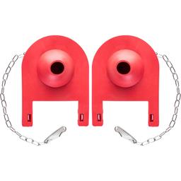 2 Packs 84138 Toilet Flapper Use thumbnail 0