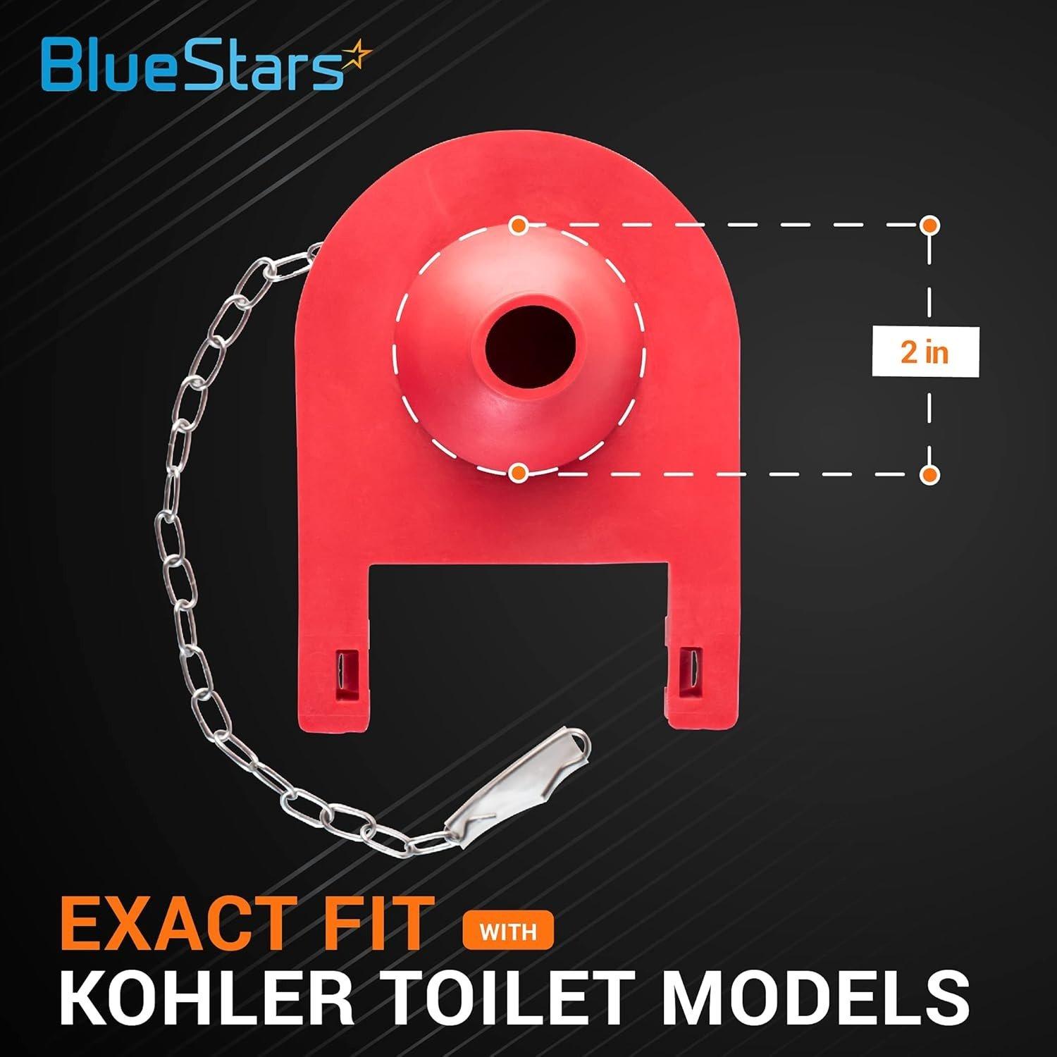 2 Packs 84138 Toilet Flapper Use image 4