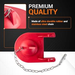 2 Packs 84138 Toilet Flapper Use thumbnail 2