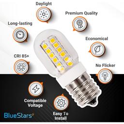 5 Packs E17 Base 8206232A Dimmable LED Light Bulb 3W Equal to 40W Incandescent thumbnail 5