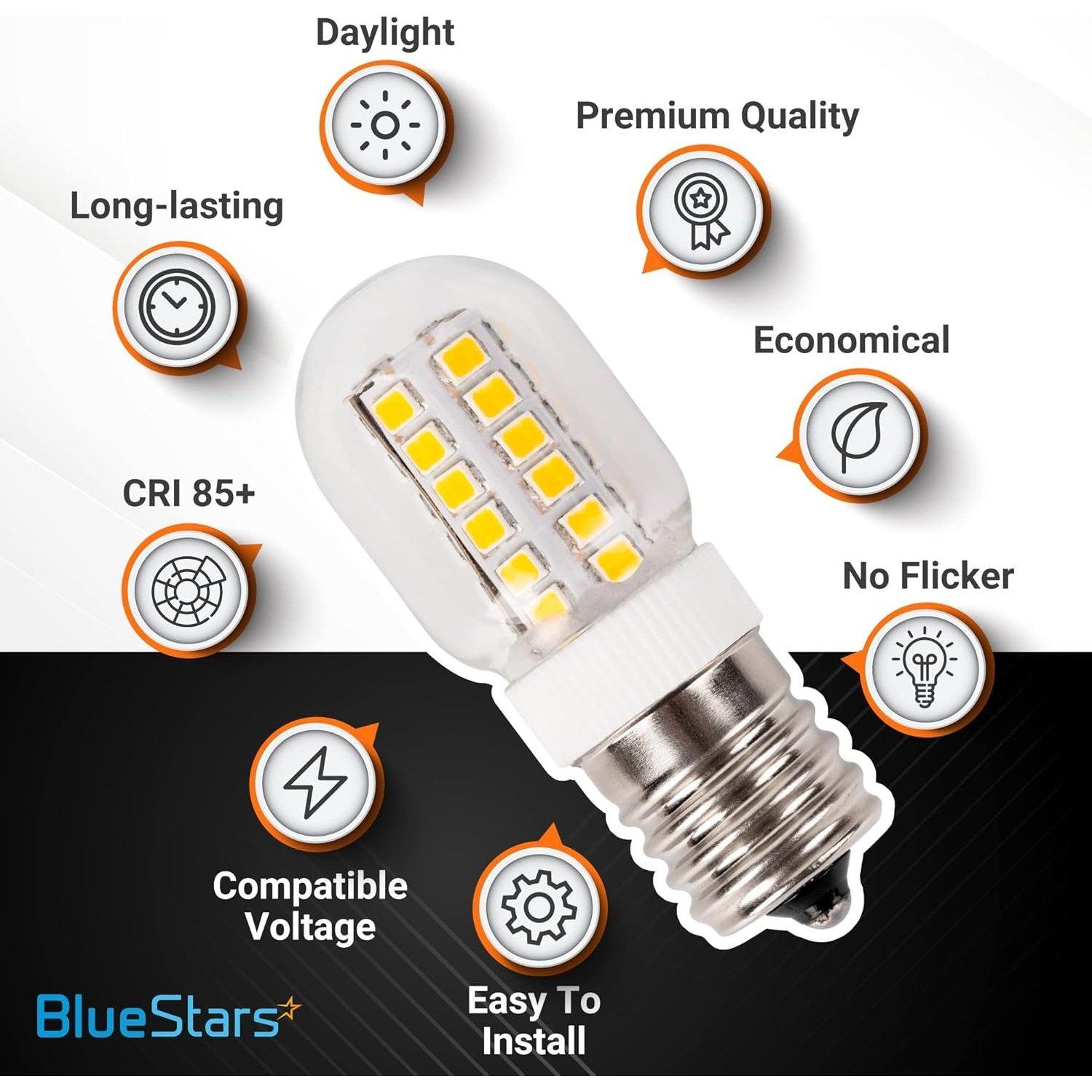 5 Packs E17 Base 8206232A Dimmable LED Light Bulb 3W Equal to 40W Incandescent image 5