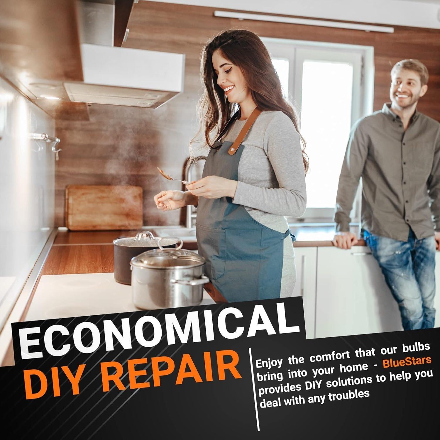 5 Packs E17 Base 8206232A Dimmable LED Light Bulb 3W Equal to 40W Incandescent image 3