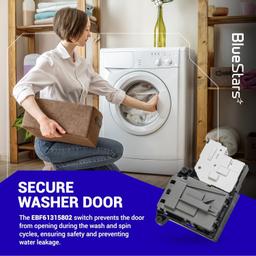 [Lifetime Warranty] EBF61315802 LG Washer Door Lock Switch - Fits for LG & Kenmore Front-Load Washing Machine WM1388HW WM3050CW 79641002610 - Replaces EBF62534401 2667085 AP5672154 PS7792232 EAP7792232 thumbnail 6