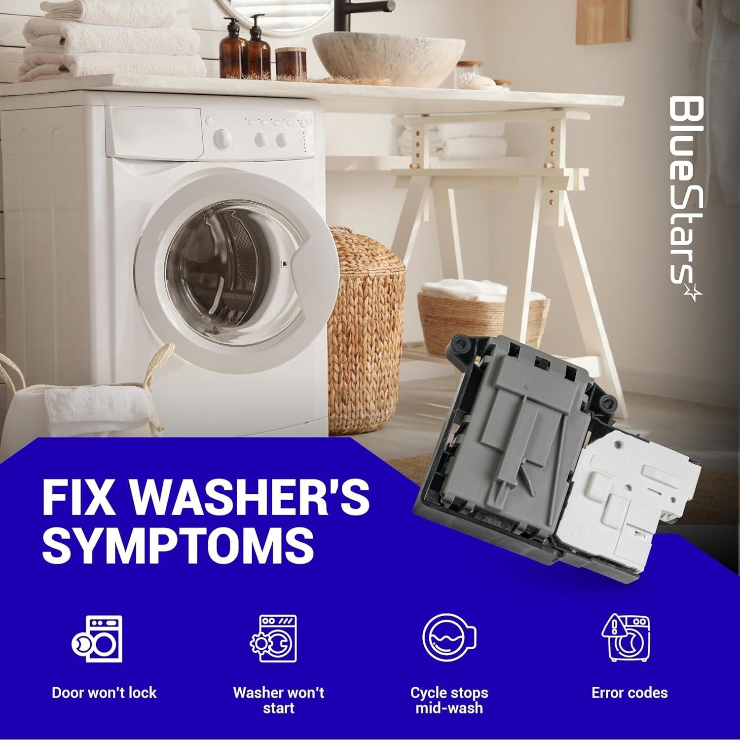 [Lifetime Warranty] EBF61315802 LG Washer Door Lock Switch - Fits for LG & Kenmore Front-Load Washing Machine WM1388HW WM3050CW 79641002610 - Replaces EBF62534401 2667085 AP5672154 PS7792232 EAP7792232 image 5