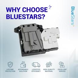 [Lifetime Warranty] EBF61315802 LG Washer Door Lock Switch - Fits for LG & Kenmore Front-Load Washing Machine WM1388HW WM3050CW 79641002610 - Replaces EBF62534401 2667085 AP5672154 PS7792232 EAP7792232 thumbnail 1