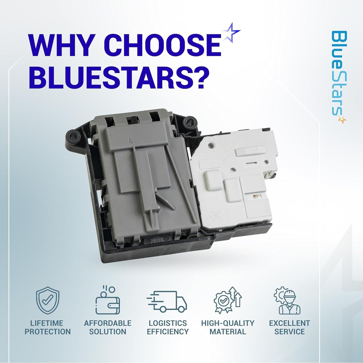 [Lifetime Warranty] EBF61315802 LG Washer Door Lock Switch - Fits for LG & Kenmore Front-Load Washing Machine WM1388HW WM3050CW 79641002610 - Replaces EBF62534401 2667085 AP5672154 PS7792232 EAP7792232 image 1