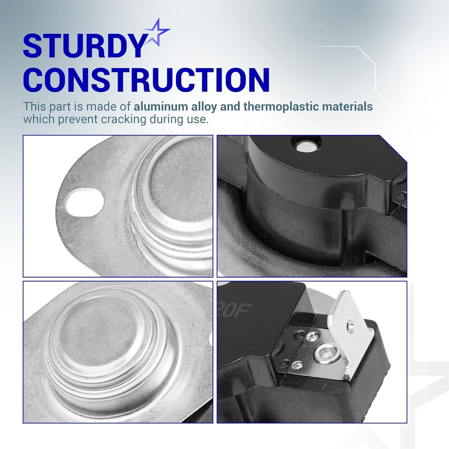 [Lifetime Warranty] L210-20F Furnace Primary Limit Switch -40°F to 180°F image 6