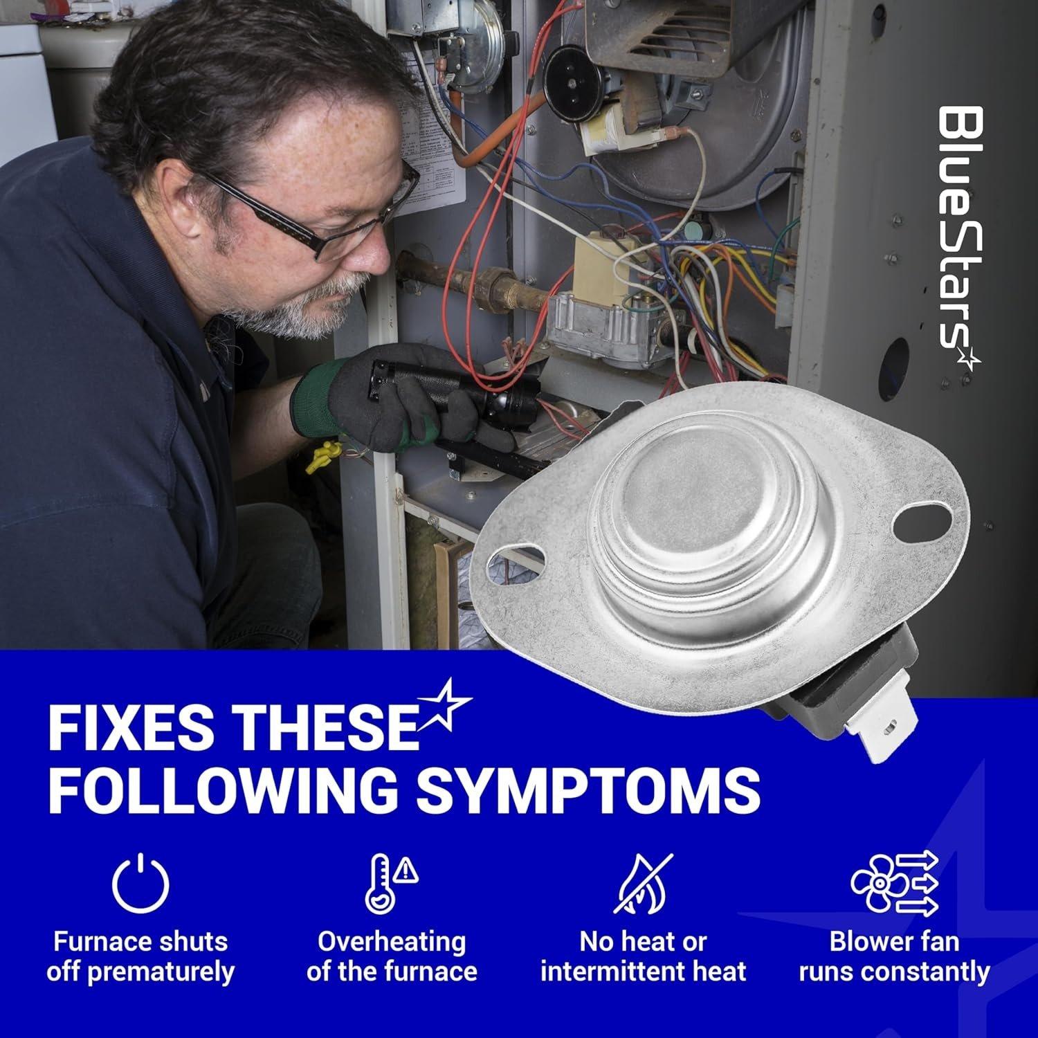 [Lifetime Warranty] L210-20F Furnace Primary Limit Switch -40°F to 180°F image 8