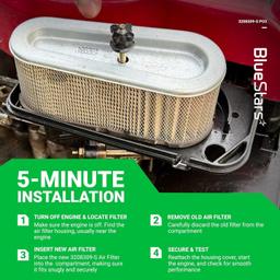 3 packs 32 083 09-S 32 883 09-S1 Air Filter thumbnail 2