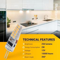 ST64 E26 LED Edison Bulb 120V 5W (60 Watt Equivalent) - Pack of 3 thumbnail 3