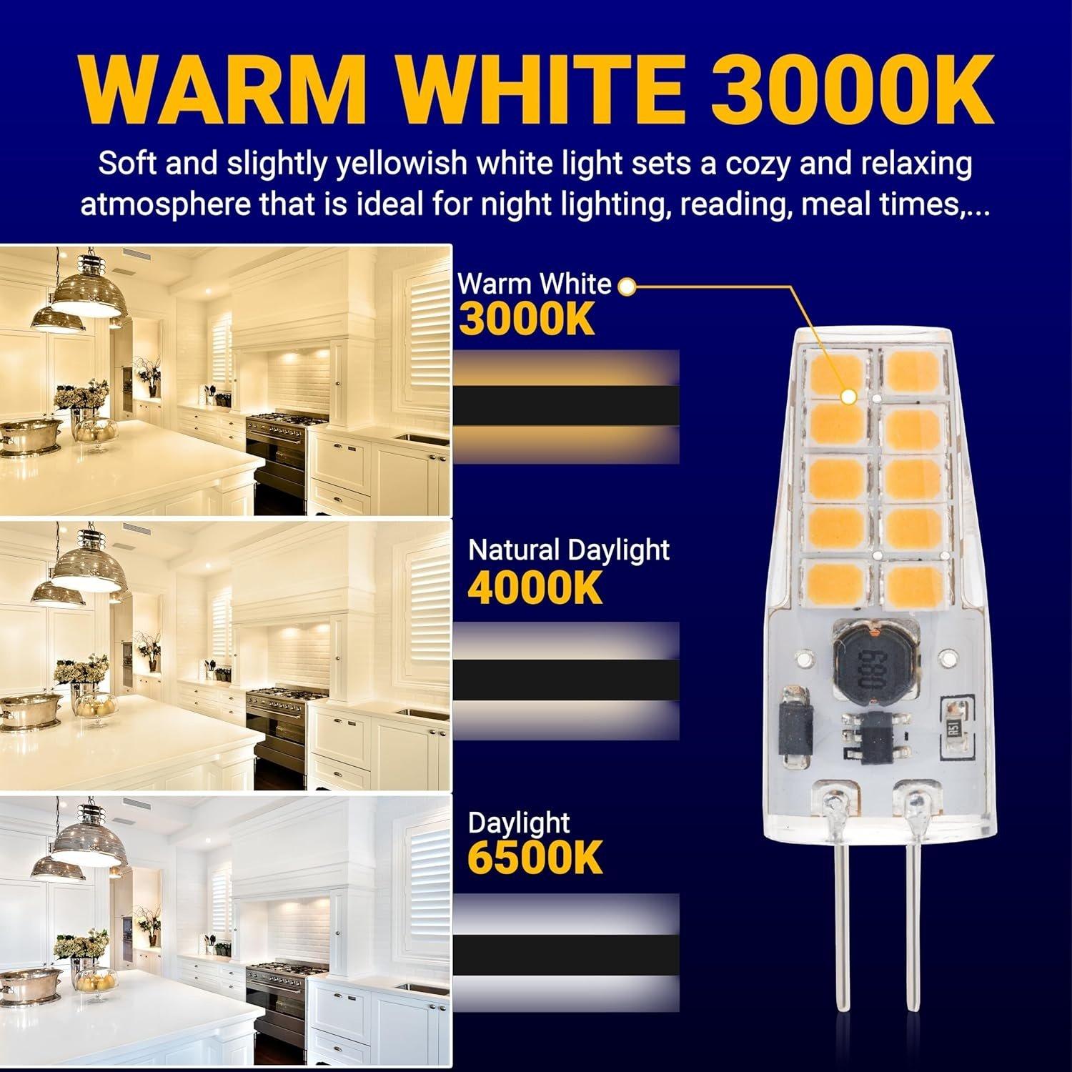 ST64 E26 LED Edison Bulb 120V 5W (60 Watt Equivalent) - Pack of 3 image 6