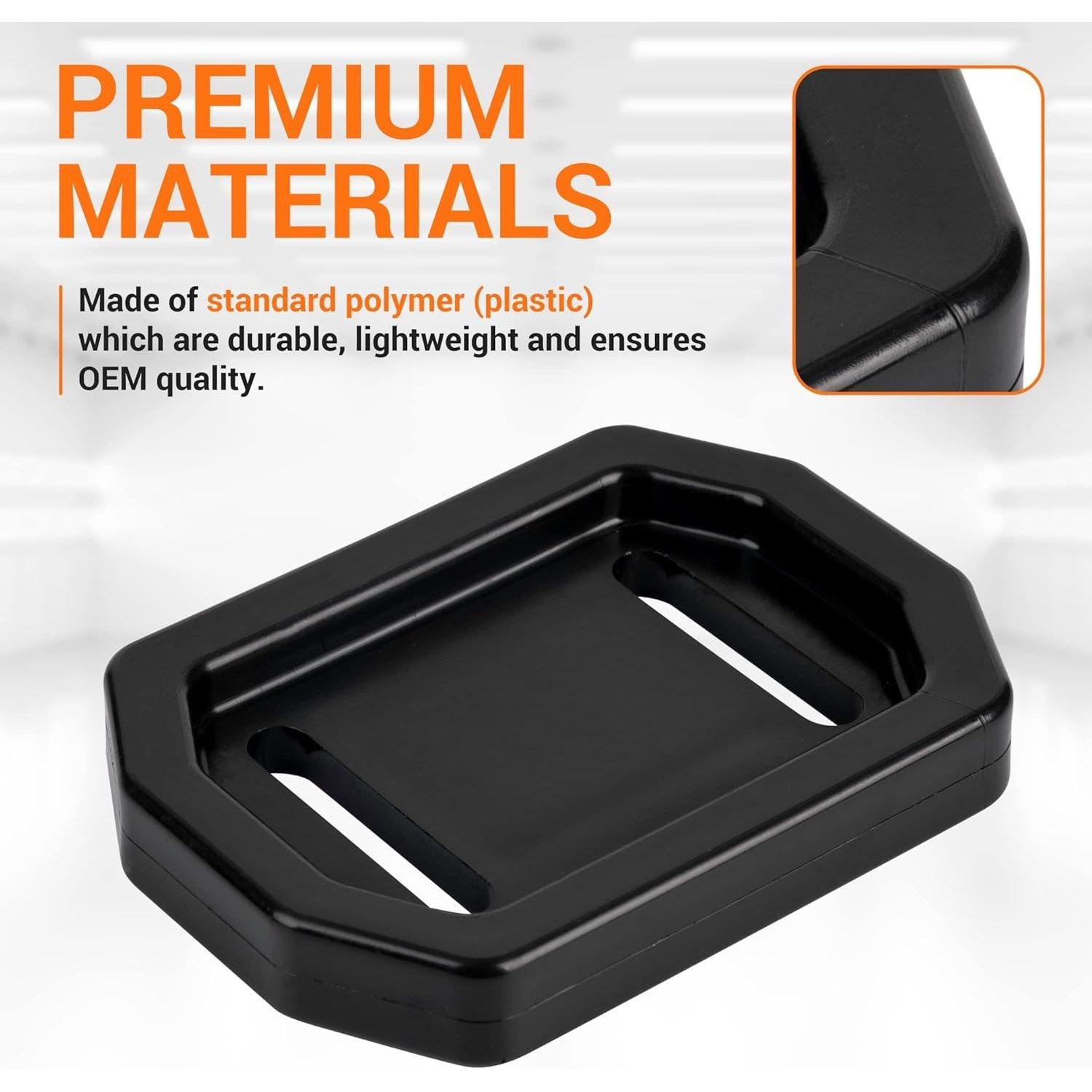 753-06206 Snow Thrower Polymer Slide Shoes Skid Shoes image 1