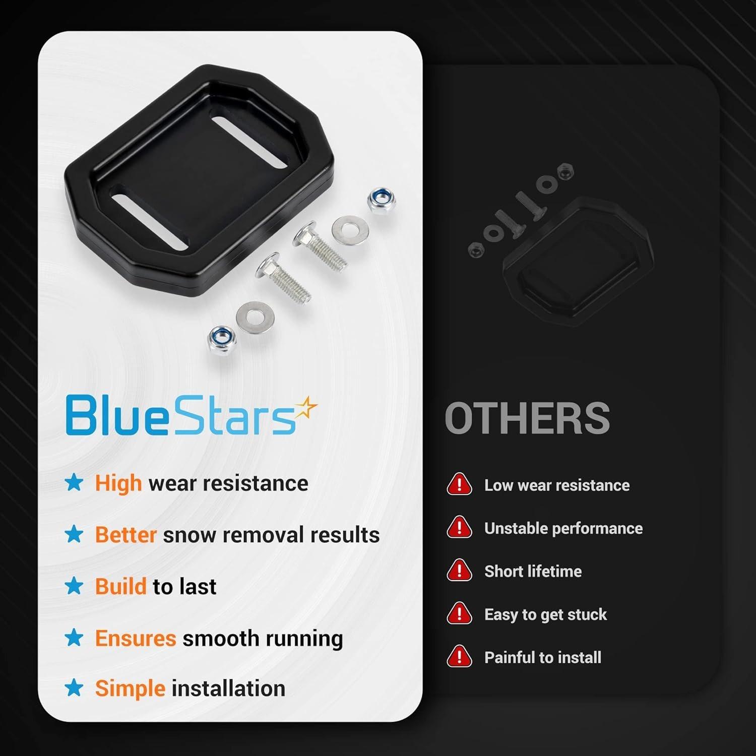 753-06206 Snow Thrower Polymer Slide Shoes Skid Shoes image 6