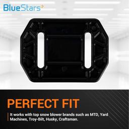 753-06206 Snow Thrower Polymer Slide Shoes Skid Shoes thumbnail 3