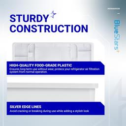 [Lifetime Warranty] MCR66849208, MCR66849219 Refrigerator Air Filter Cover - For LG Kenmore Refrigerators LMRS28596D LMRS28596S LMRS28626D - Replaces MCK703881, 4957379, AP6892370, PS12085698, ACW75477501 thumbnail 4