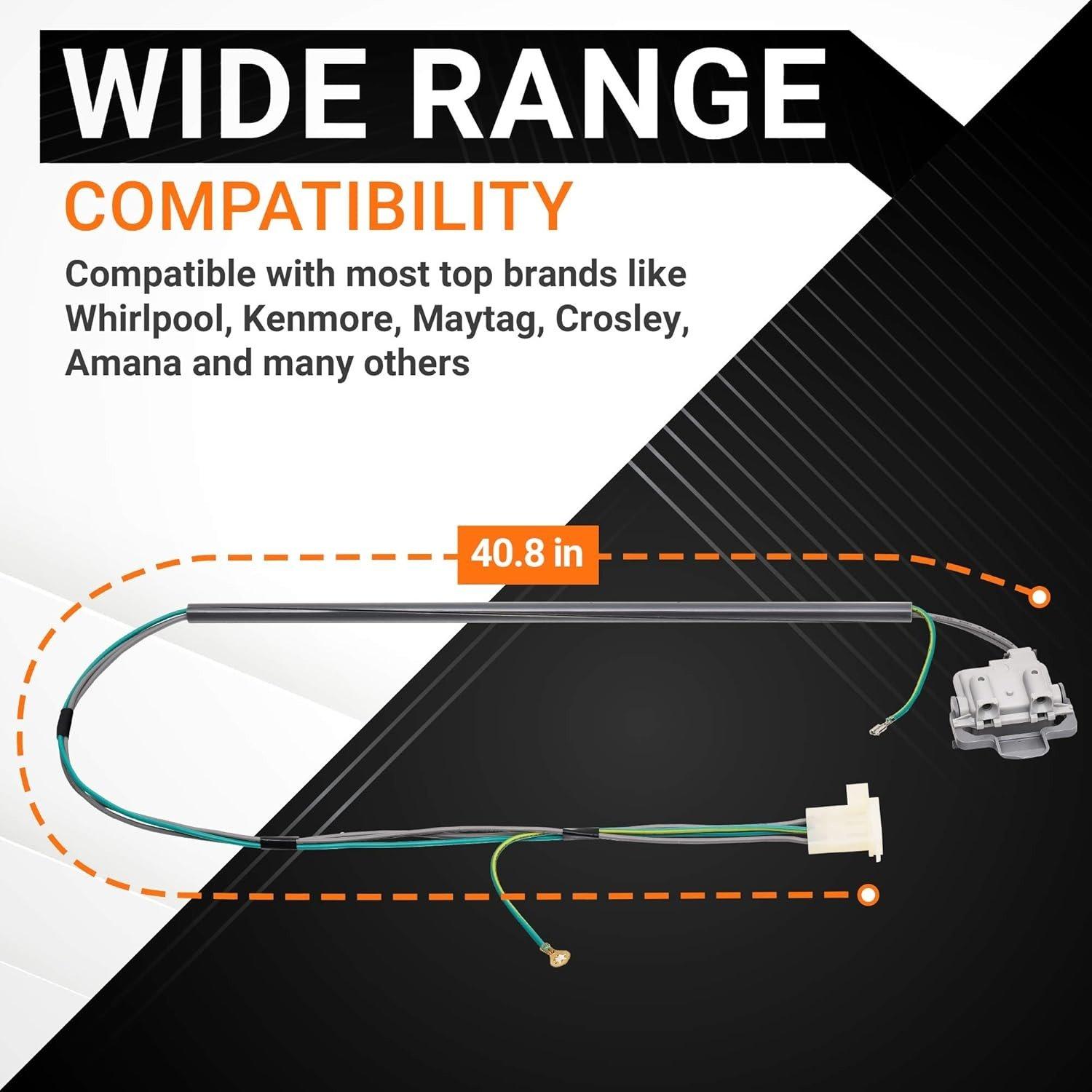 [Lifetime Warranty] 3355458 Washer Lid Switch Replacement - Compatible with Whirlpool & Kenmore Thin Twin Washing Machines - Replaces WP3355458 WP3355548VP PS11741198 AP2946951 image 5