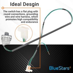 [Lifetime Warranty] 3355458 Washer Lid Switch Replacement - Compatible with Whirlpool & Kenmore Thin Twin Washing Machines - Replaces WP3355458 WP3355548VP PS11741198 AP2946951 thumbnail 2